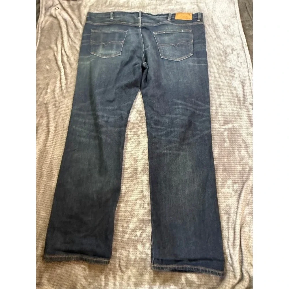 Polo Ralph Lauren Sullivan Slim Stretch Jeans Mens 44x32 Dark Wash Blue Denim